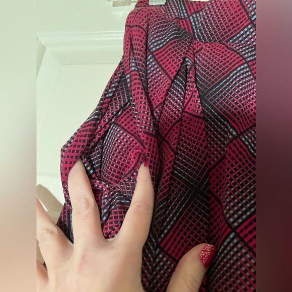 NWT Lularoe Madison Skirt - Plaid - Picture 4 of 5